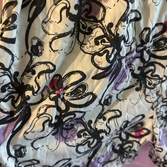 Abstract Print Hair Scrunchie - Picture 3 of 4